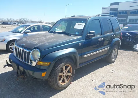 2006 Jeep Liberty Limited Edition z USA, uszkodzony, nr VIN 1J4GL58K66W121933